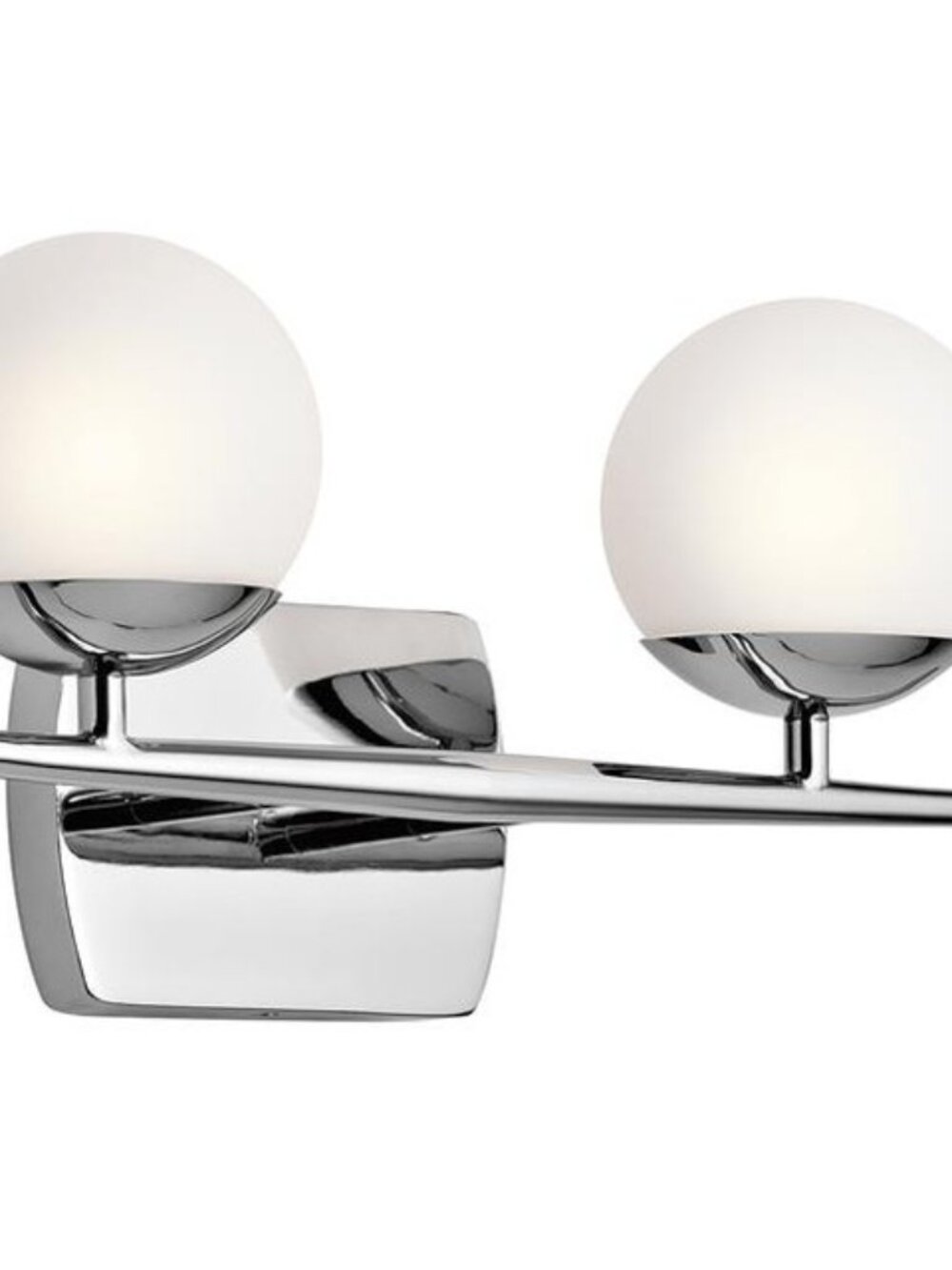 Kichler Lighting Jasper Collection 2-light Chrome Halogen Bath/Vanity Light